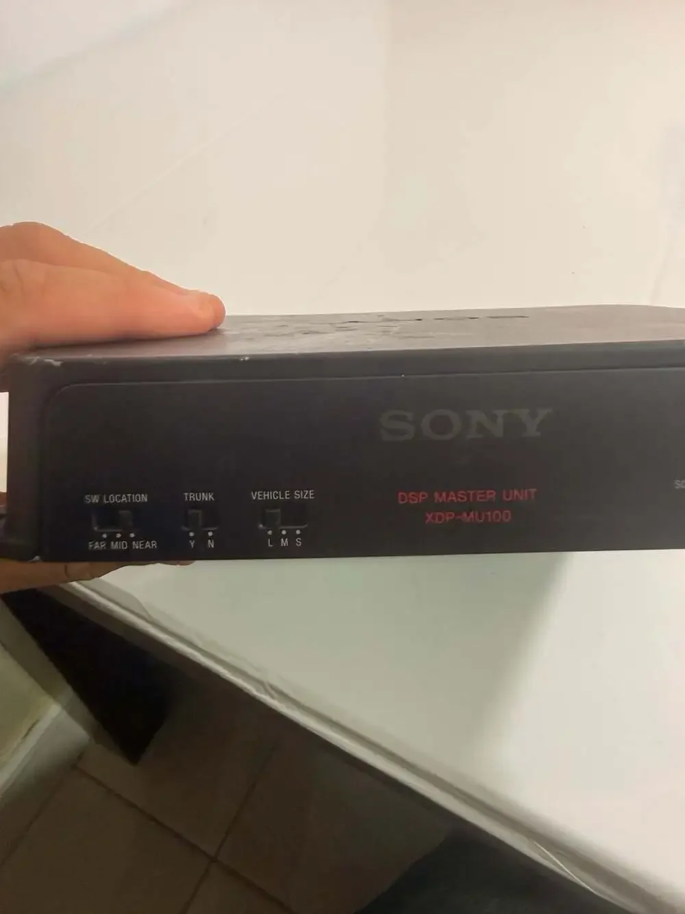 Sony XDP-MU100 DSP Master Unit Car Audio Processor
